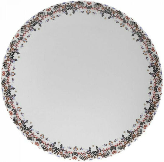 Click Plate Soup Ceramic White with Diameter 26cm 3pcs