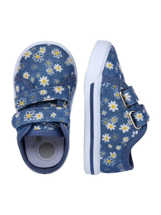 Chicco Kids Sneakers with Scratch Blue