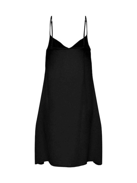 Only Καλοκαιρινό Mini Φόρεμα Μαύρο