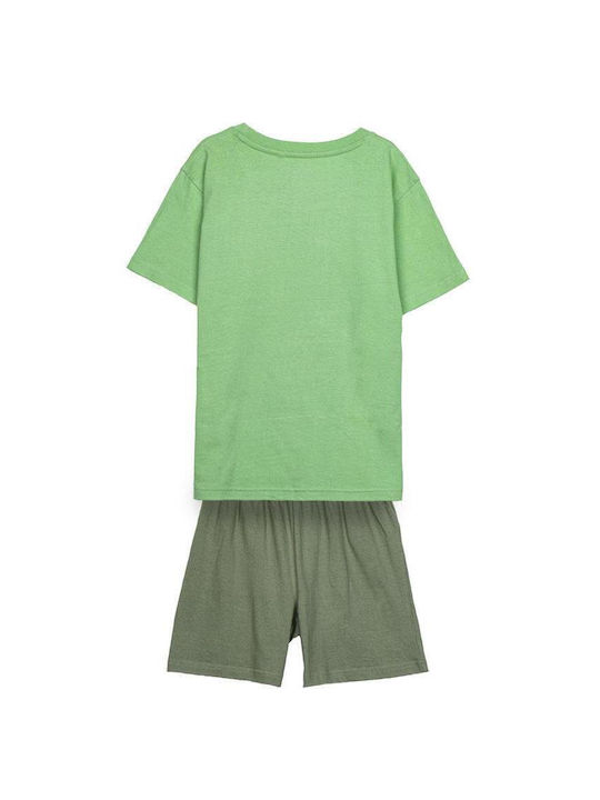 Cerda Kinder Schlafanzug Sommer Grün