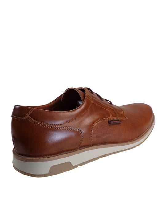 Men's Leather Casual Shoes Tabac Brown
