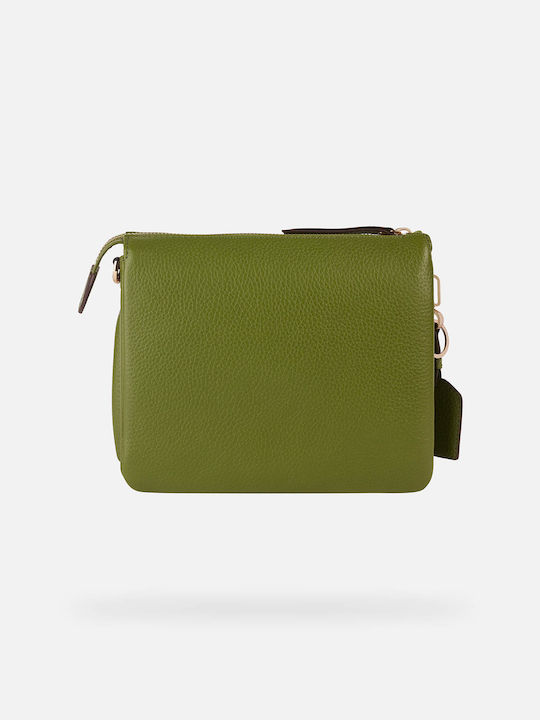 Geox Leather Women's Bag Hand Green