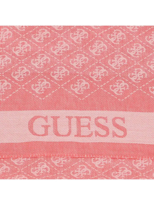 Guess Women's Scarf Pink AW9230VIS03-COR