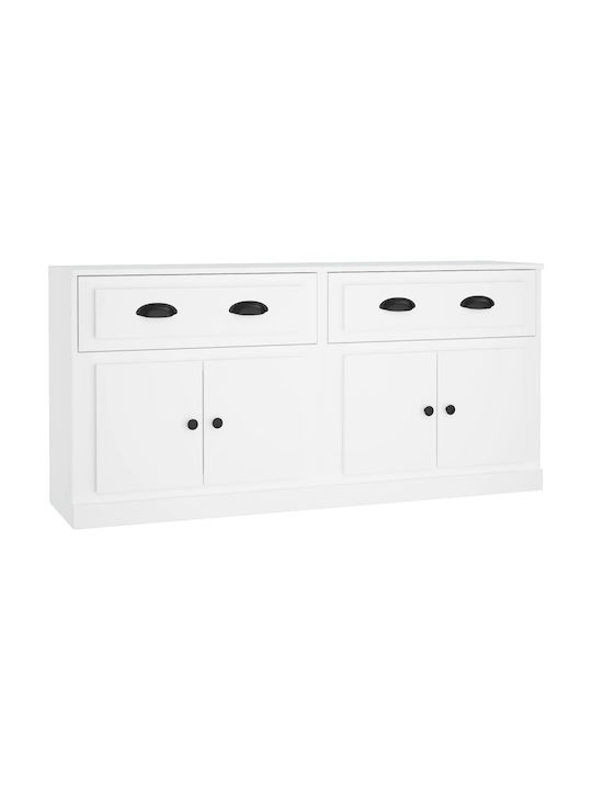 Wooden Buffet White L70xW35.5xH67.5cm