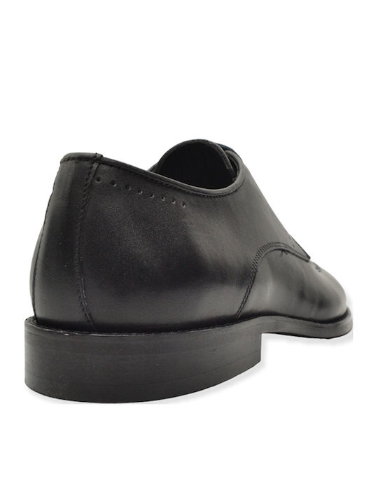Leder Herren Freizeitschuhe Schwarz