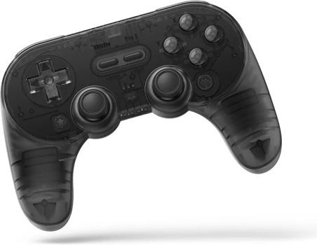 8Bitdo Pro 2 Ασύρματο Gamepad για Android / PC / Switch Transparent Black