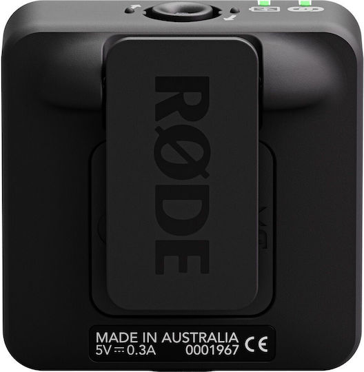 Rode Wireless ME Σετ Ασύρματο Πυκνωτικό Μικρόφωνο Πέτου, Clip On Δημοσιογραφικό