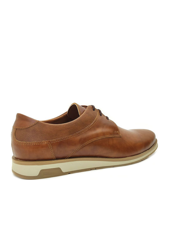 Men's Leather Casual Shoes Tabac Brown