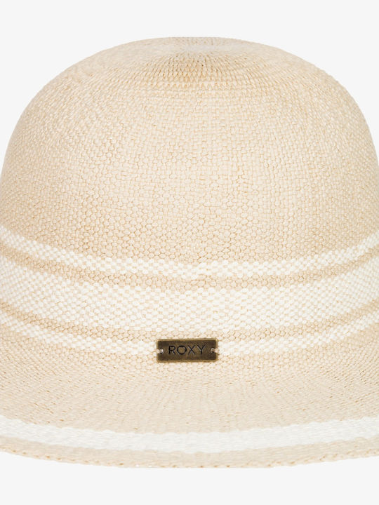 Roxy Wicker Women's Floppy Hat Popy Corn Beige
