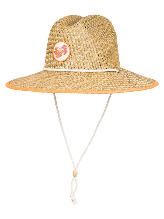 Roxy Wicker Women's Western Hat Coffee Blues Beige