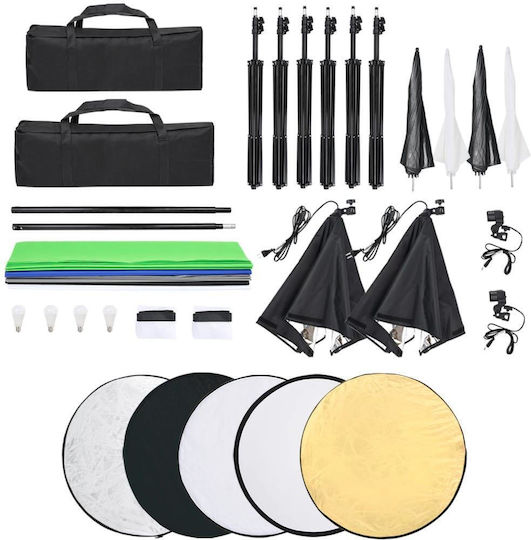 vidaXL Kit Φωτισμού για Studio