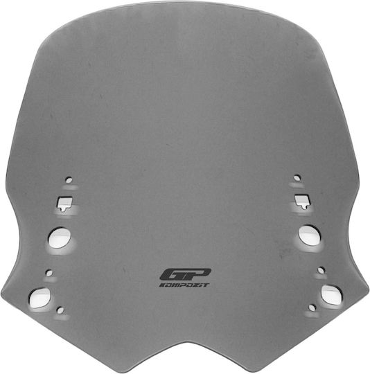 GPK Motorcycle Windshield & Windscreen Tinted Visor for Yamaha T-Max 530 52cm 2015-2018 192404012014