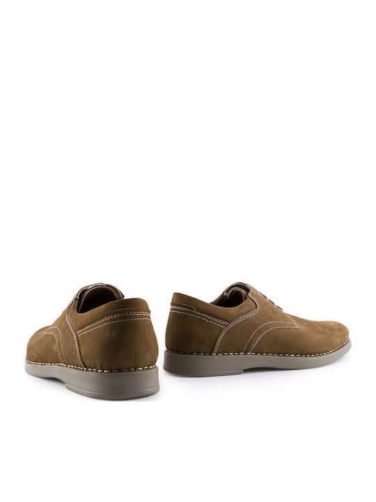 Men's Leather Casual Shoes Tabac Brown