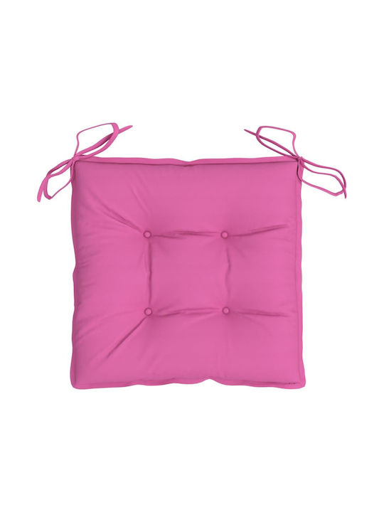 vidaXL Garden Chair Cushion Green 4 Pieces 50x50cm