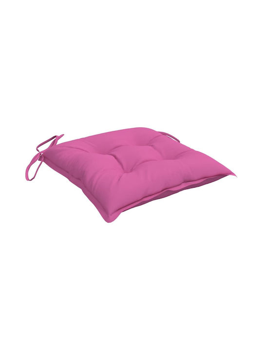vidaXL Garden Chair Cushion Green 4 Pieces 50x50cm