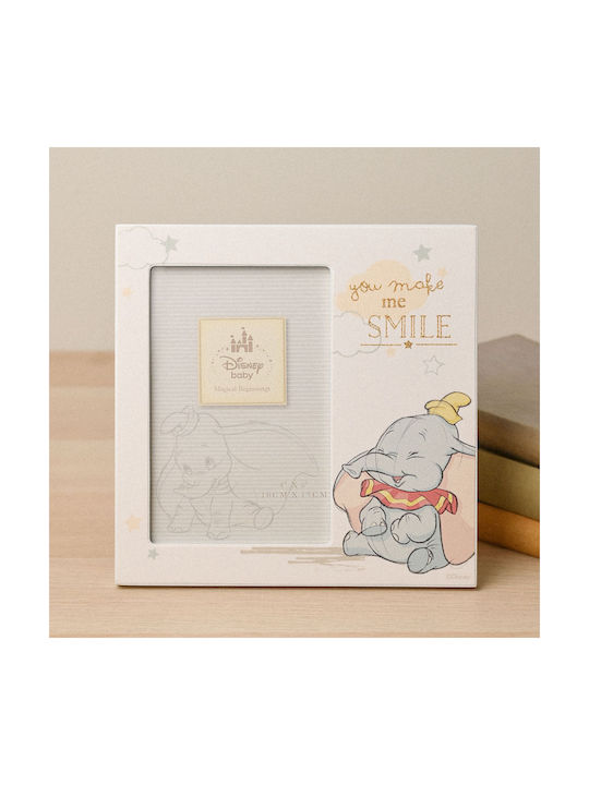 Disney Smile Παιδική Κορνίζα Ξύλινη Πολύχρωμη 18.5x18.5cm