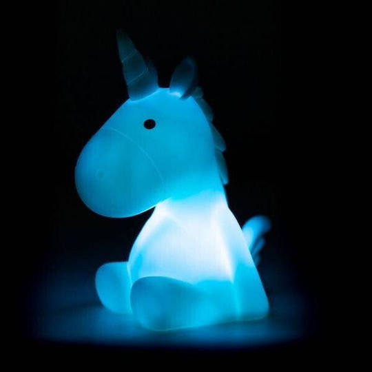 Dhink Night Light LED Unicorn Power Blue