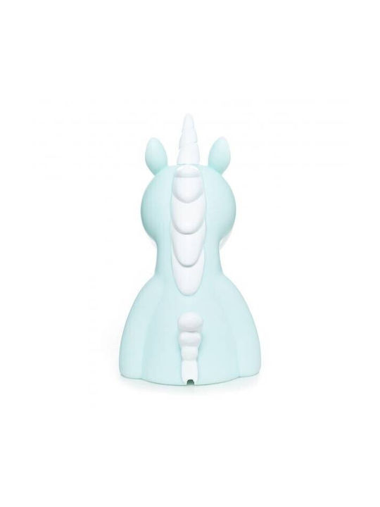 Dhink Lămpi De Veghe Pentru Copii Led Unicorn La Rețea Albastru