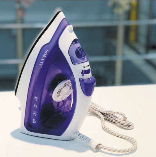 Sokany SK-YD-2111 Fier de Călcat cu Aburi 2000W cu Talpă Ceramică
