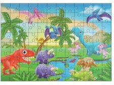 Kids Puzzle Dinosaurs for 5+ Years 96pcs Grafix