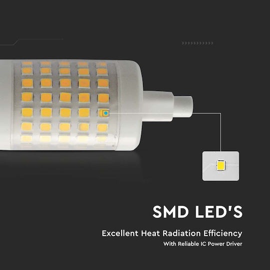 V-TAC LED Bulb 7W 78mm for Socket R7S Natural White 700lm