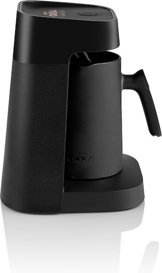Okka Greek Coffee Machine 400W with Capacity 375ml Brown