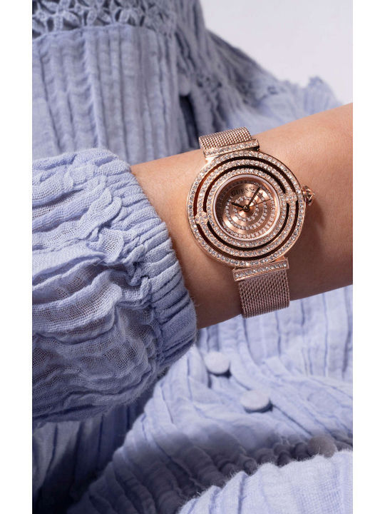 Guess Dream Ceas de Damă cu Rose Gold Brățară Metalică