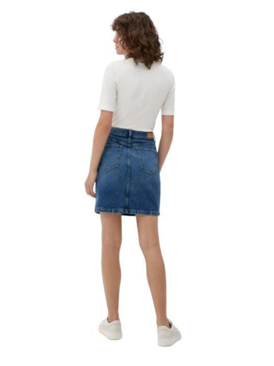 S.Oliver Τζιν Mini Φούστα σε Μπλε χρώμα
