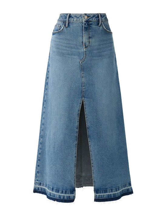 Red Label Denim Midi Rock Rot