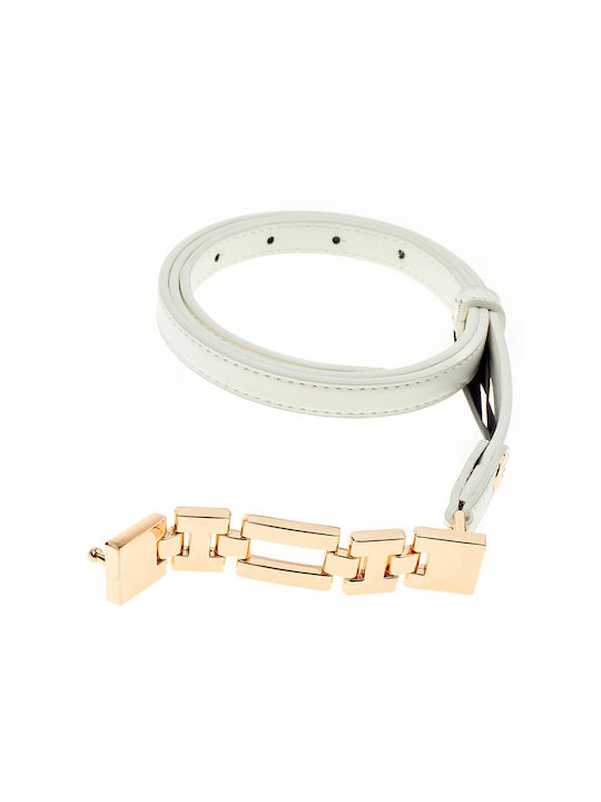 Verde Women's Belt White