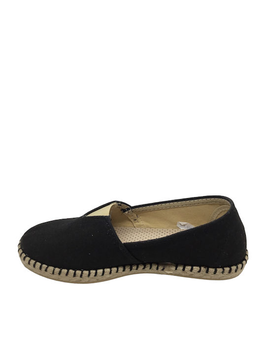 Women's Fabric Espadrilles Black