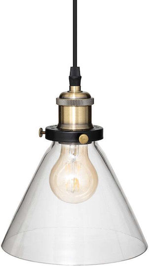 Atmosphera Alak Ceiling Light Gold Bell for 4 E27 Bulbs 18x18cm