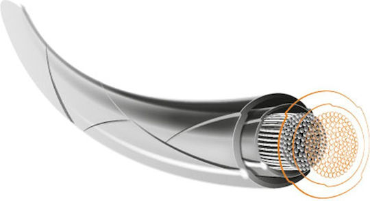 Head RIP Control Χορδή Τένις Λευκή 12m, Φ1.30mm