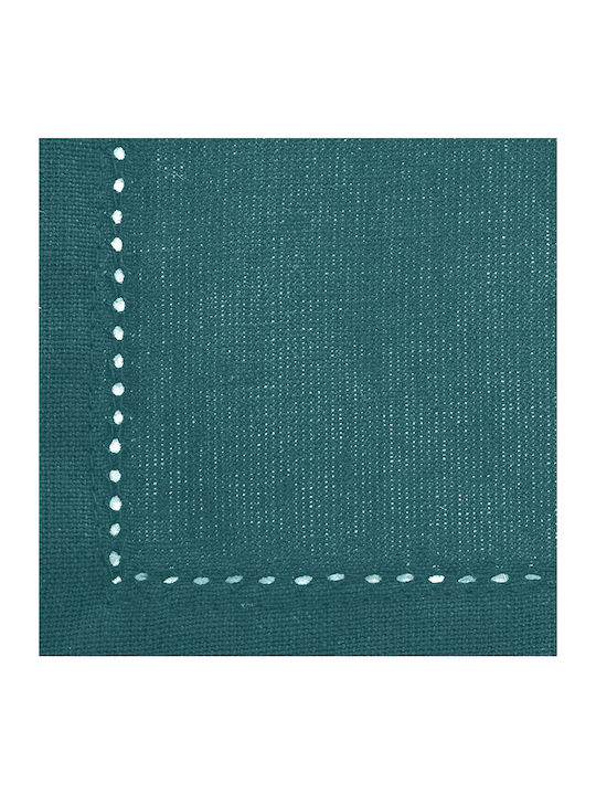 Atmosphera Τραπεζομάντηλο Βαμβακερό Chambray Μπλε 140x240εκ.