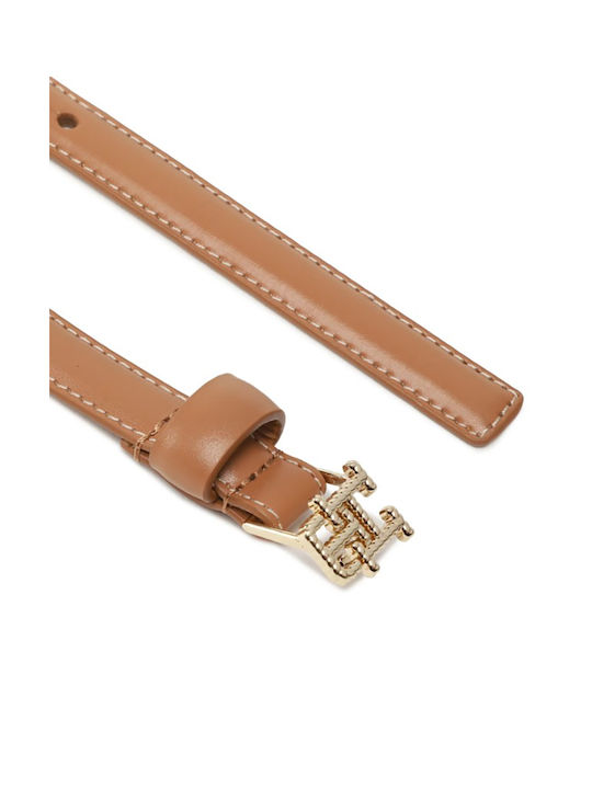 Tommy Hilfiger Logo Women's Belt Brown