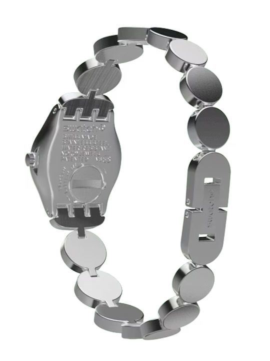 Swatch Inspirance Women's Watch with Silver Metal Bracelet