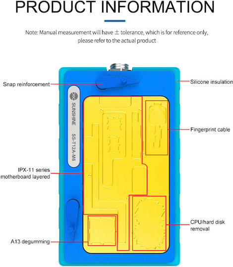 Sunshine Heating Plate iPhone X/11 series for Phone Repair