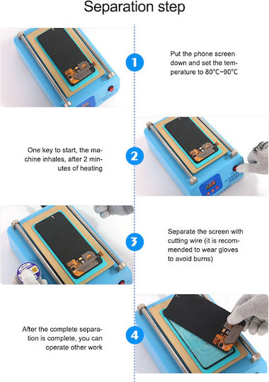 Sunshine S-918L Screen Disassembler Tool for Phone Repair