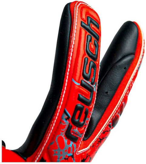 Reusch Attrakt Freegel Gold X Голмански ръкавици за Възрастни Червени