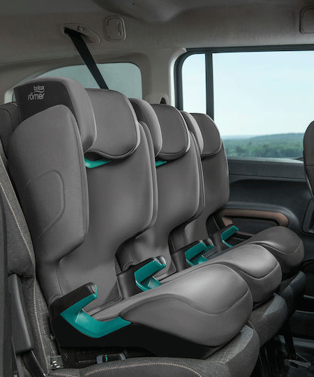 Britax Romer Discovery Plus Καθισματάκι Αυτοκινήτου High-back Booster i-Size με Isofix Space Black 15-36 kg