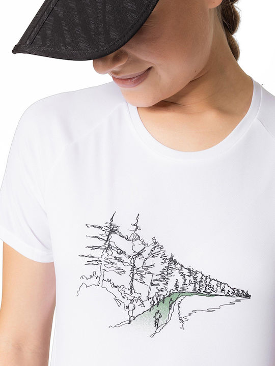 Essential Print Women's T-shirt White