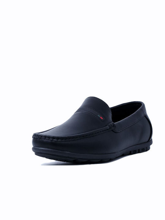 Cockers SD61015 Men's Synthetic Leather Moccasins Black