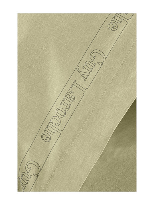 Guy Laroche Bettlaken Doppelter 200x265cm. Color Plus Olive