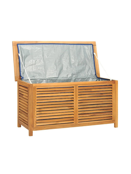 vidaXL Outdoor Storage Box Brown L114xW50xH58cm