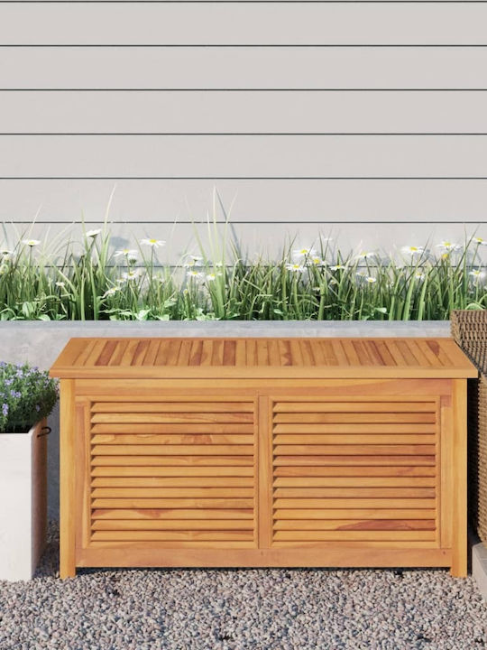 vidaXL Outdoor Storage Box Brown L114xW50xH58cm