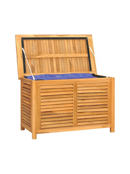 vidaXL Outdoor Storage Box Brown L90xW50xH58cm