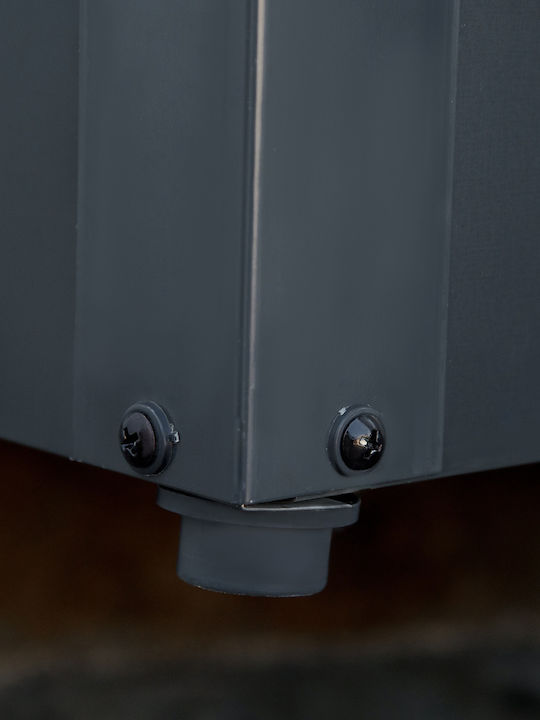 Outsunny Outdoor Storage Box Gray L120xW62xH62cm