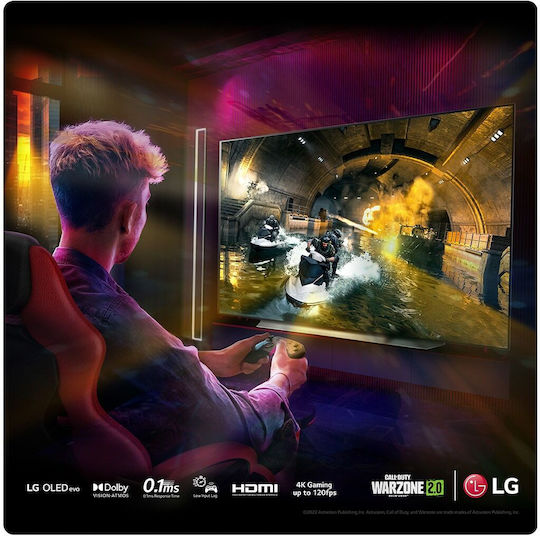 LG Smart Television 42" 4K UHD OLED Evo OLED42C34LA HDR (2023)