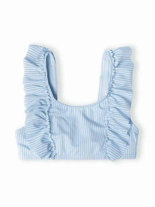 Minoti Kinder Badeanzug Bikini Hellblau