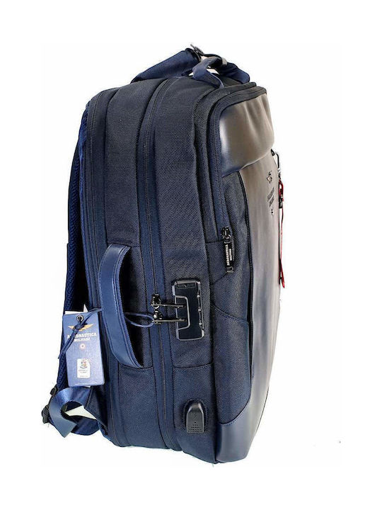 Aeronautica Militare Backpack Navy Μπλε